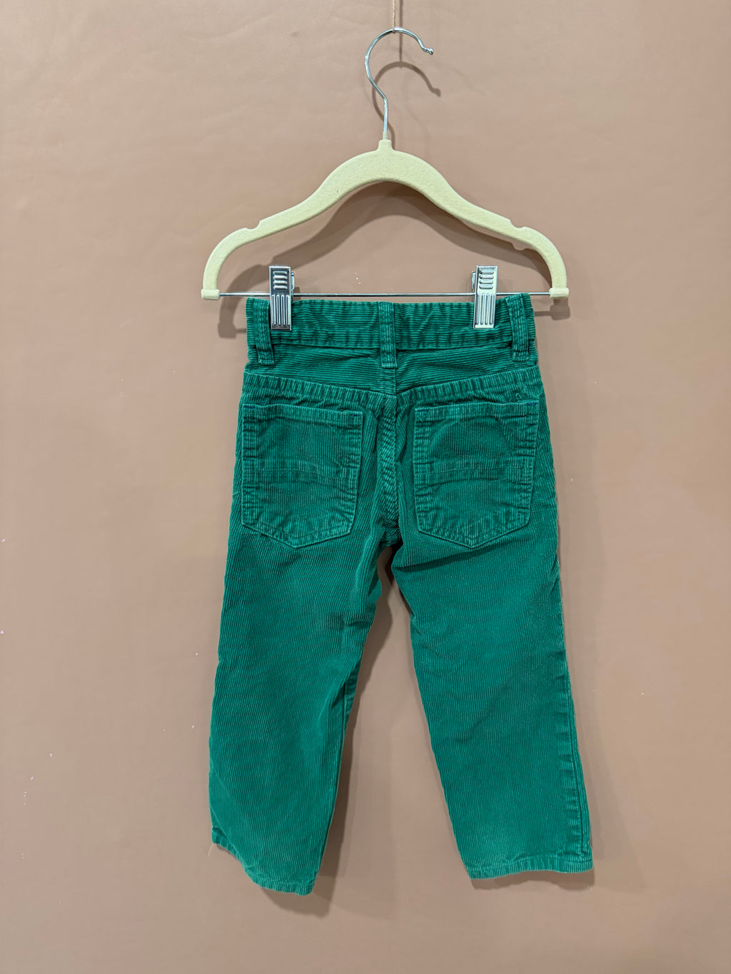 Mini Boden - Green Corduroy Pants - 3Y