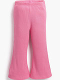 Pink pants on a white background