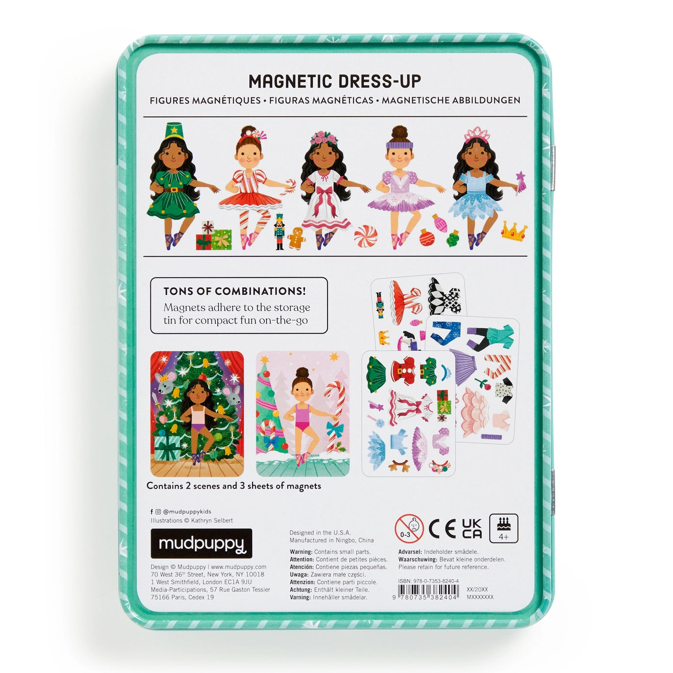 Chronicle Books - Enchanted Nutcracker Magnetic Dress-Up