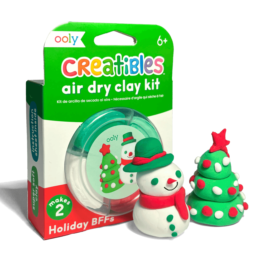 OOLY - Creatibles: Air Dry Clay Kit - Holiday BFFs