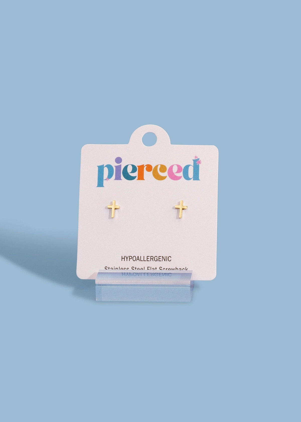 Pierced Co - Cross Earrings