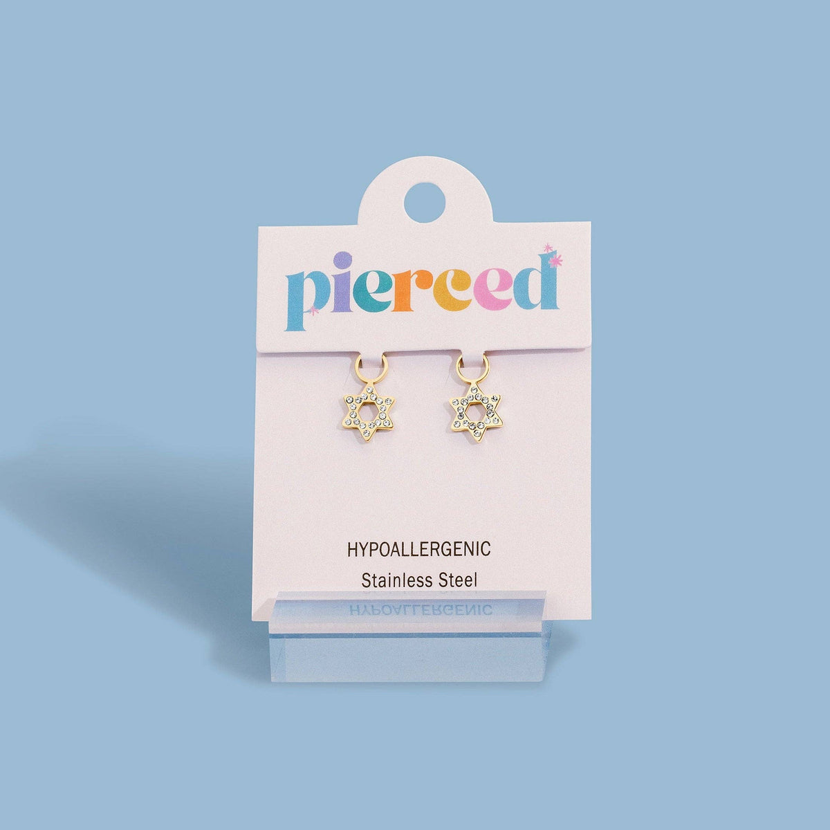 Pierced Co - Star of David Charms