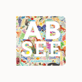 The book cover of 'AB See' by Elizabeth Doyle, featuring a vibrant, multicolored collage of letters and illustrations on a light cream background.