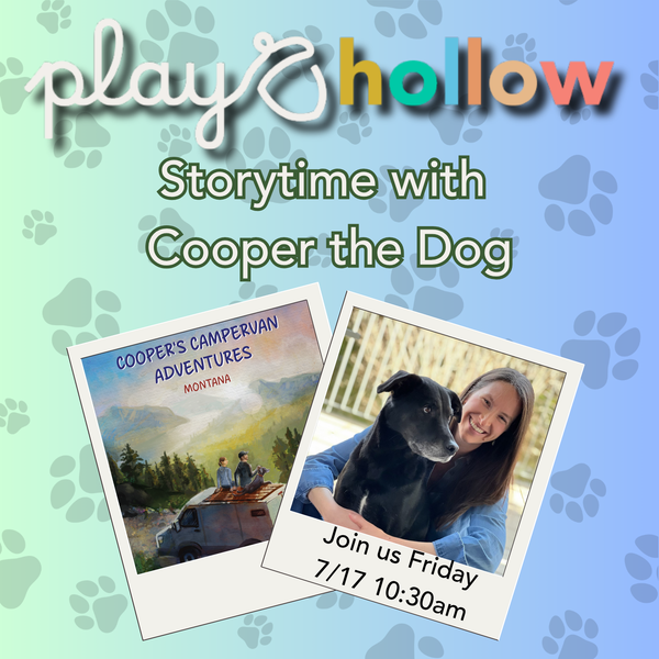 7/17 - Storytime with Cooper the Dog - Friday, July 17th 10:30AM