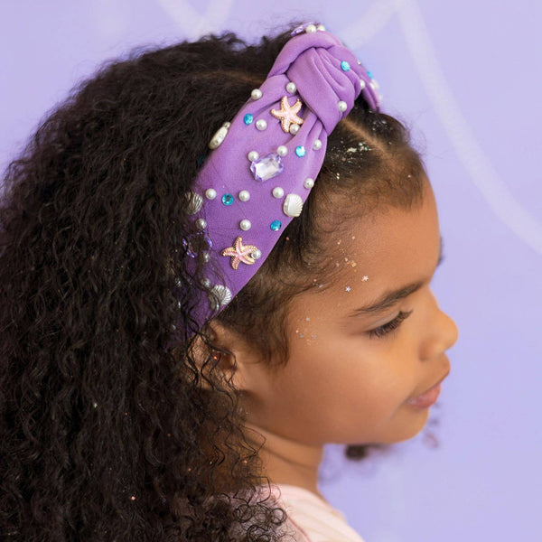 Sweet Wink - Mermaid Gemstone Headband - Kids Hair Accessories - Summer