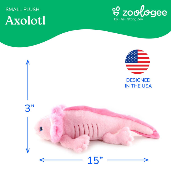 The Petting Zoo - Earth Keeperz Axolotl Plush