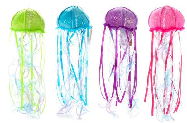 The Petting Zoo - 16" Colorful Jellyfish