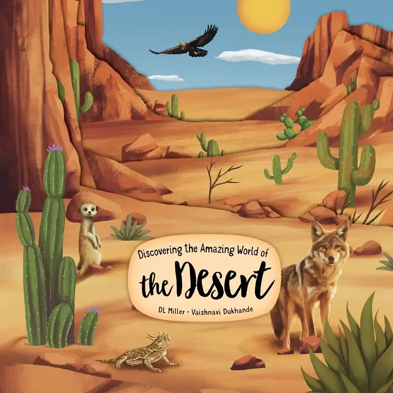 Happy Fox BOOKS -The Desert Layered Board Book