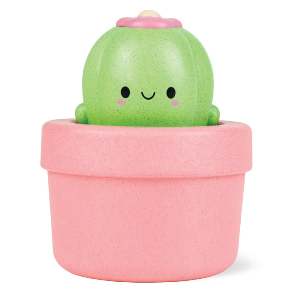 cactus toy on white background
