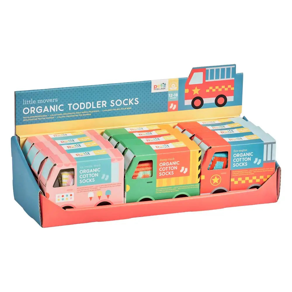 Petit Collage - Organic Toddler Socks