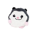 Plush toy resembling a cartoon-style animal on a white background