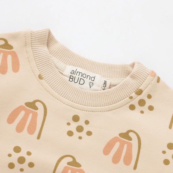 Almond Bud - The Lazy Tulip Organic Cotton Set