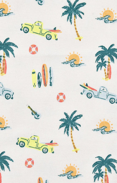 Footie Romper - Beach Vibes