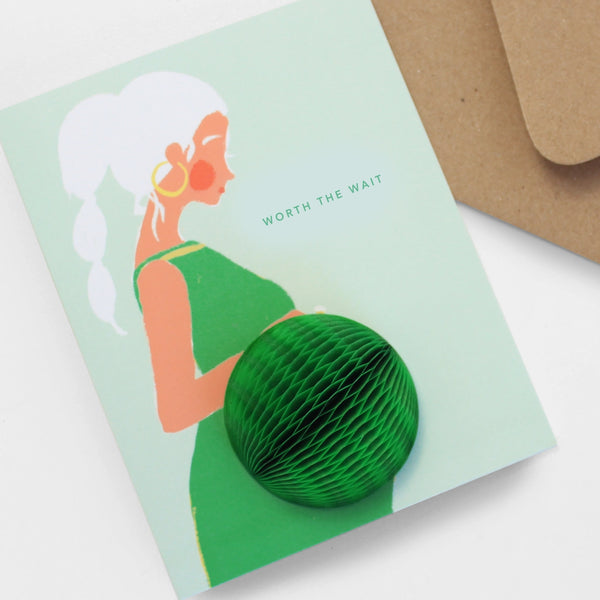 Inklings Paperie - Worth the Wait Pop-up Card