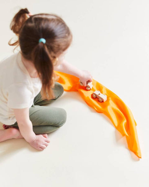 Mini Playsilks - Pretend Play 100% Natural Silk Waldorf Toys