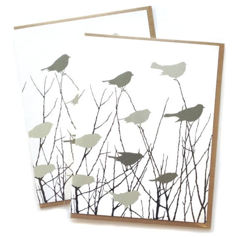 Cards - Flock of Birds