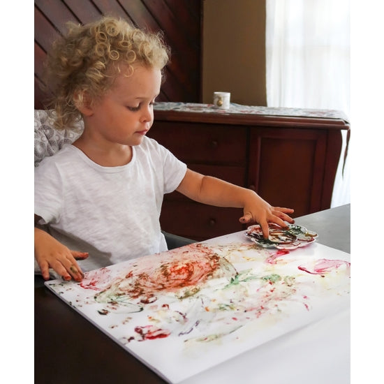 Veggie Baby Finger Paint
