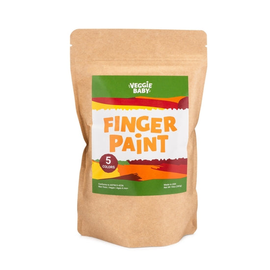 Veggie Baby Finger Paint
