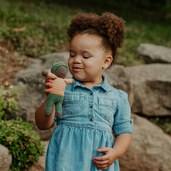 Pebble - Friendly Waldorf Pixie Rattle