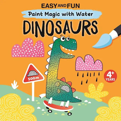 Painting Book - Paint Magic with Water: Dinosaurs