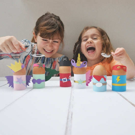 Easter Egg Characters Activity Box