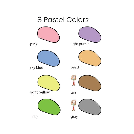 Crayon Rocks - 24 Rock Crayons