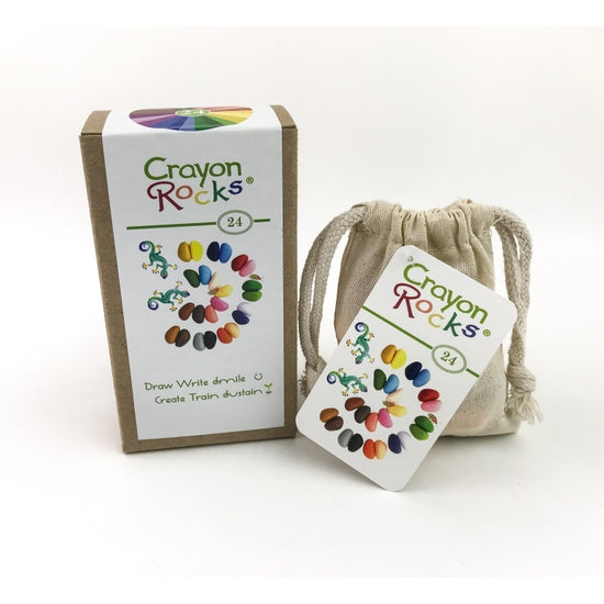 Crayon Rocks - 24 Rock Crayons
