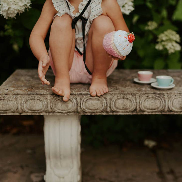 Friendly Cupcake with Strawberry