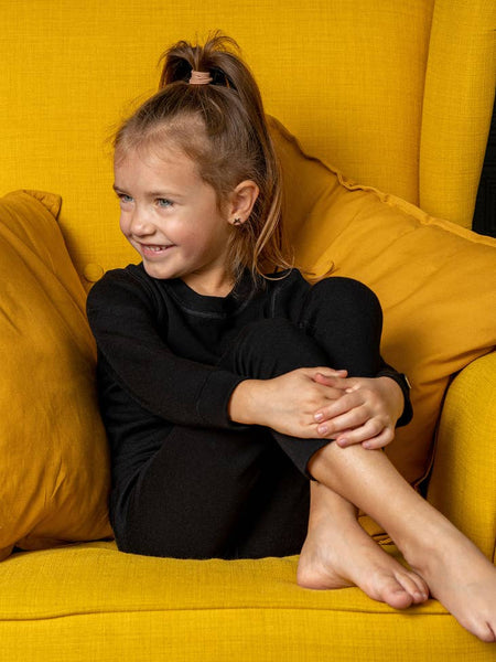Menique - Merino Wool 250 Unisex Leggings - Black