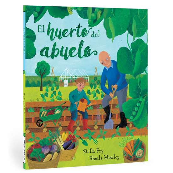 El huerto de abuelo - Spanish book