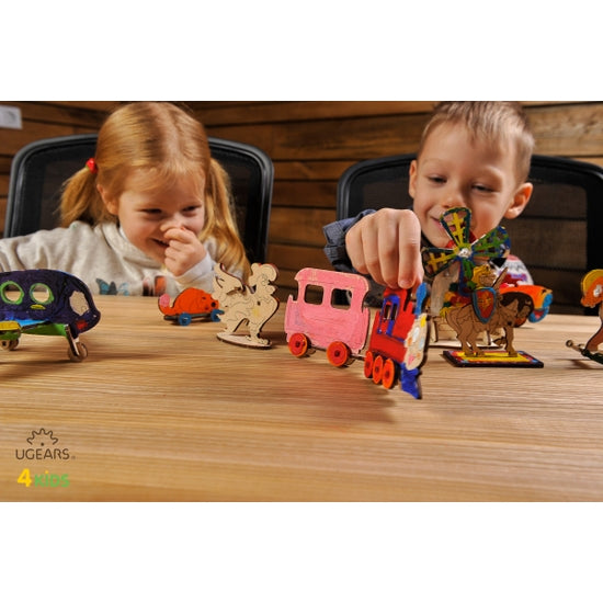 UGears 4Kids Locomotive