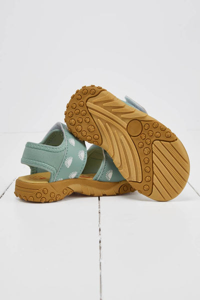 Grass & Air Kids Pistachio Colour-Changing Sandals