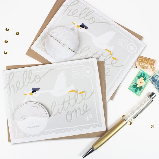 Stork Pop Up - Card