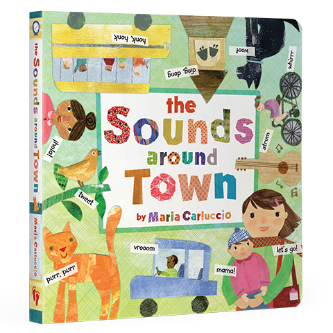 The Sounds Around Town Large Board Book