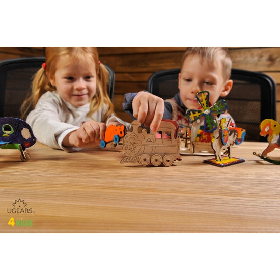 UGears 4Kids Locomotive
