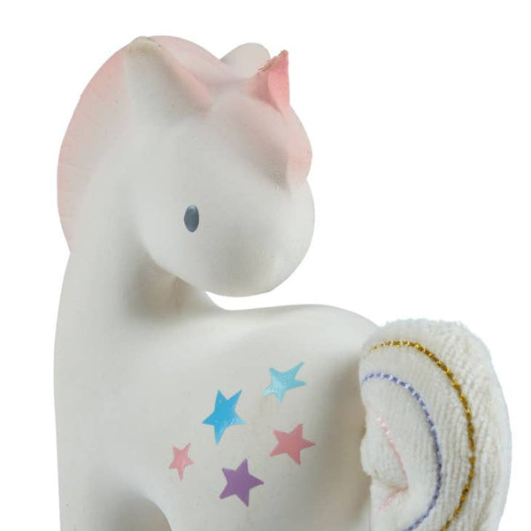 My First Tikiri Toy- Cotton Candy Unicorn - w/Crinkle Tail