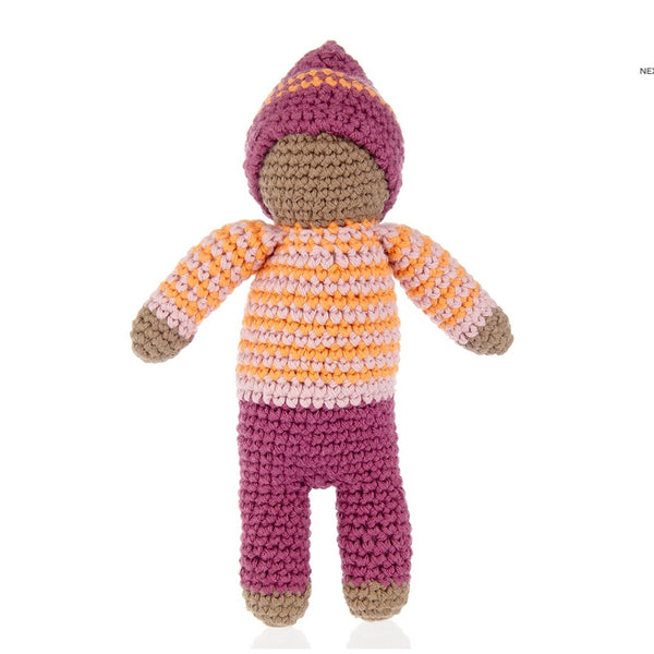 Pebble - Friendly Waldorf Pixie Rattle