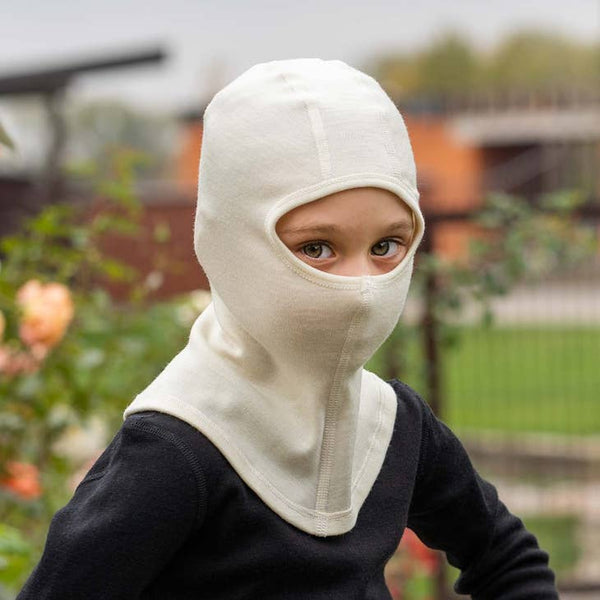Balaclava Face Cover 250 Merino Natural