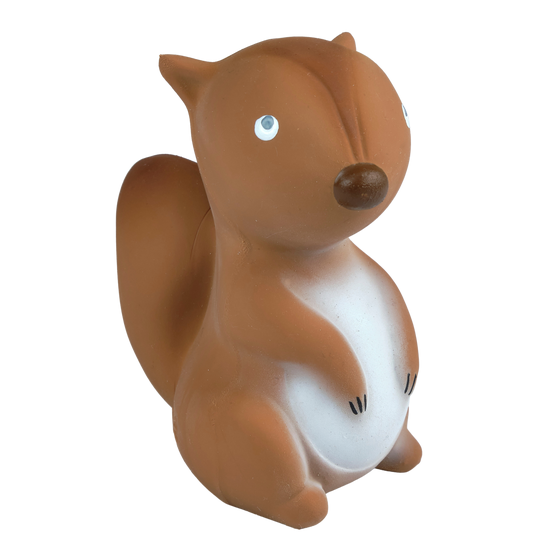 Tikiri Toys - Arctic Squirrel Organic Rubber Teether