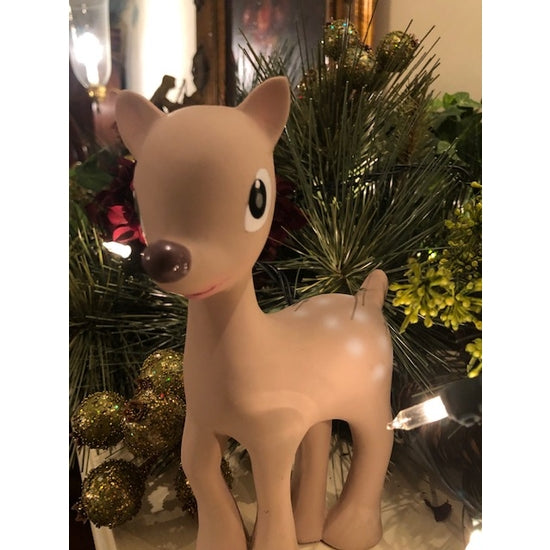 Ralphie the Reindeer Organic Rubber Toy