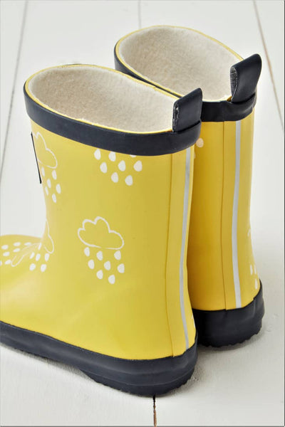 Kids Yellow Colour Changing Wellies