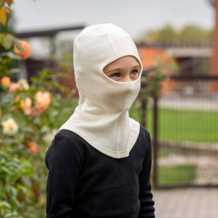 Balaclava Face Cover 250 Merino Natural