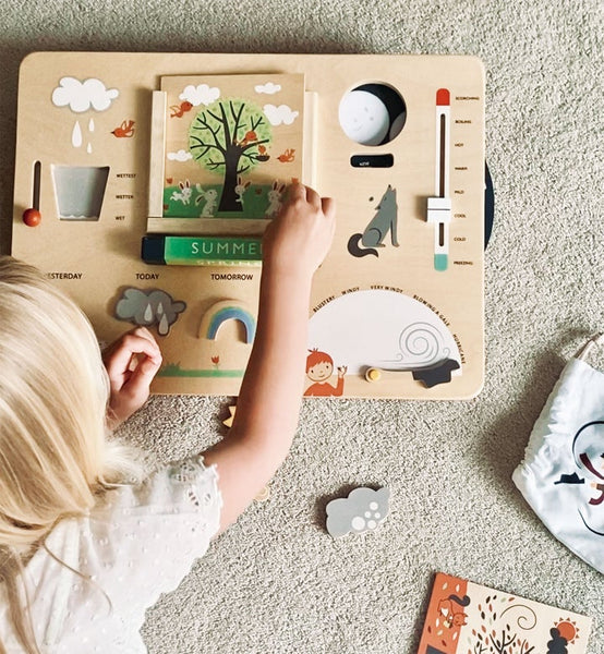 Weather Watch Wooden Calendar