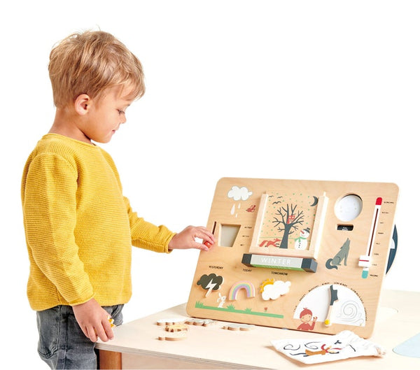 Weather Watch Wooden Calendar