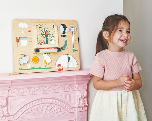 Weather Watch Wooden Calendar