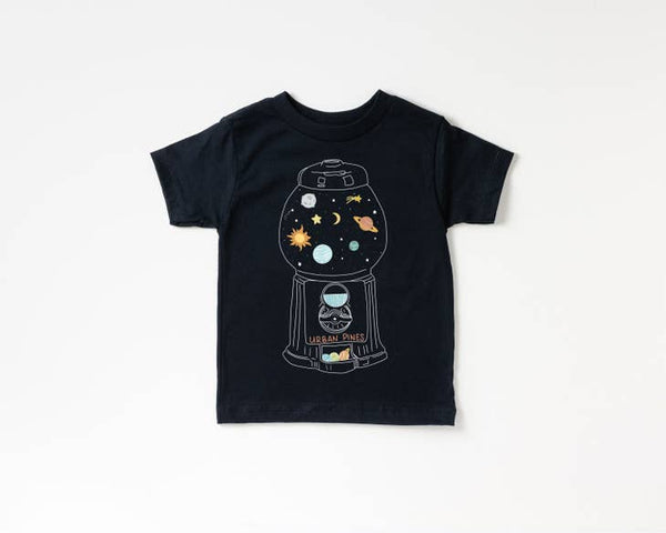 Outer Space Gumball Machine - Black