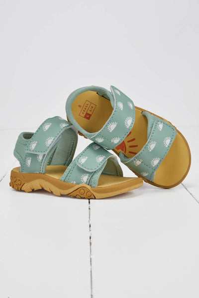 Grass & Air Kids Pistachio Colour-Changing Sandals