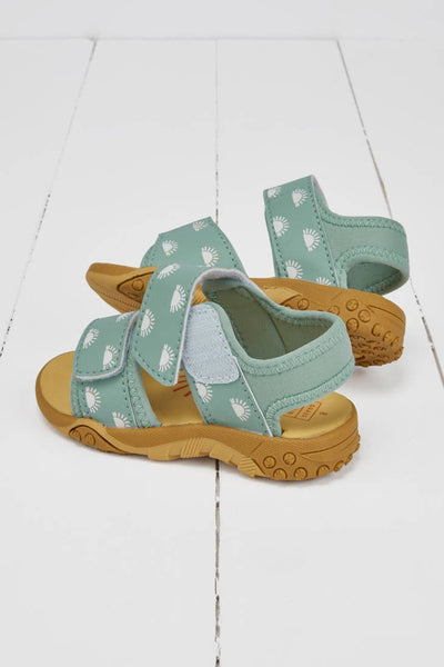 Grass & Air Kids Pistachio Colour-Changing Sandals
