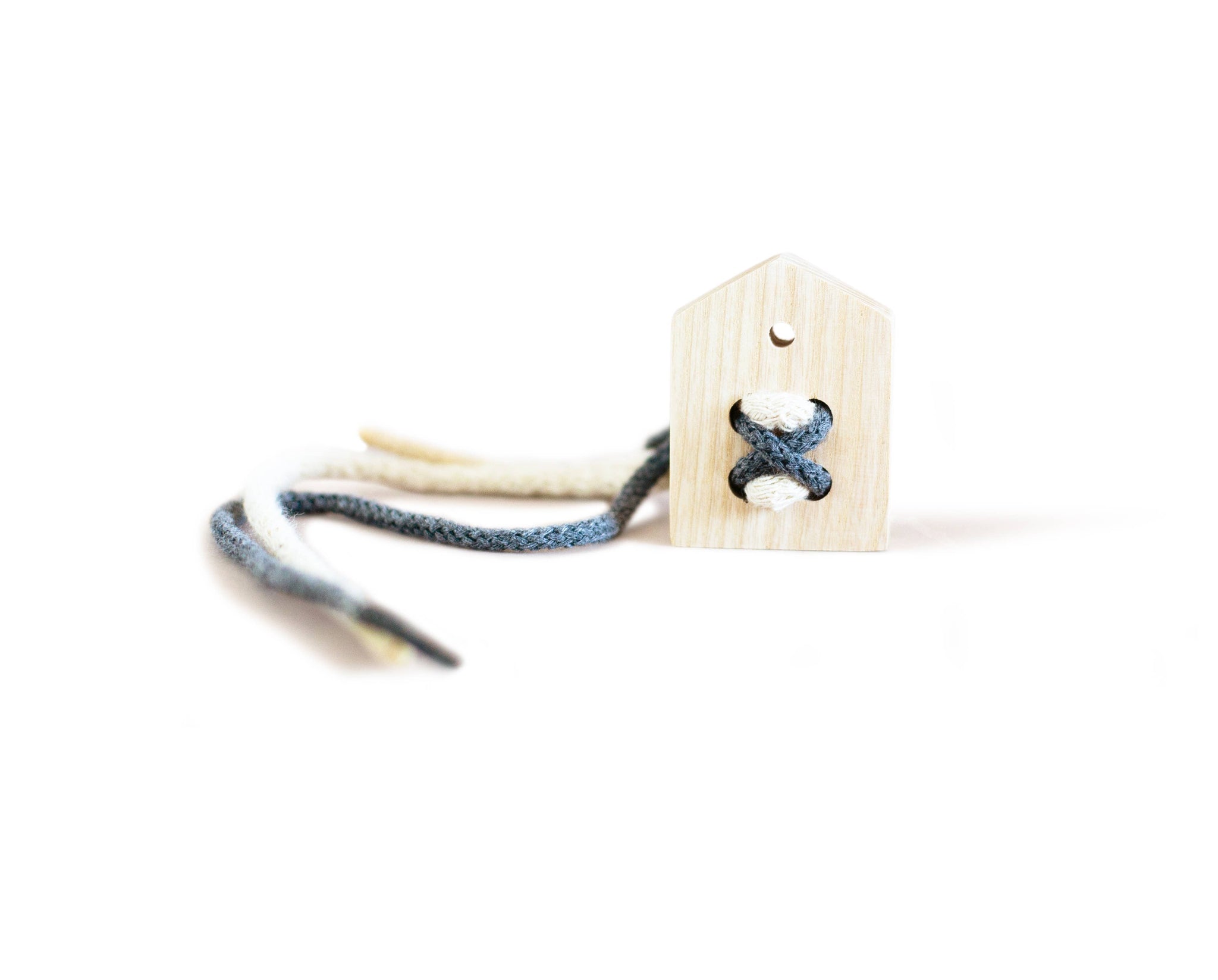 Lacing Toy - Natural