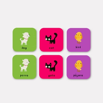 Minilingo, Spanish/English Card Game